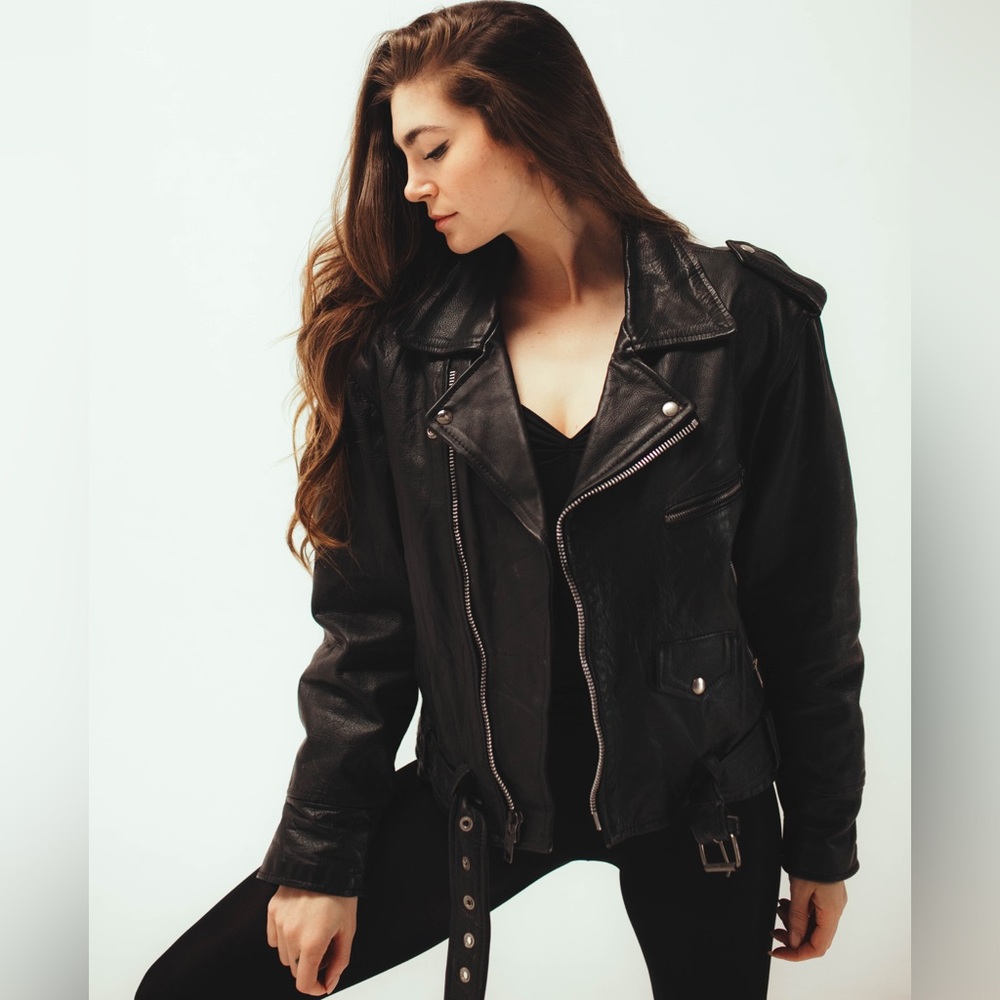 Vintage leather jacket